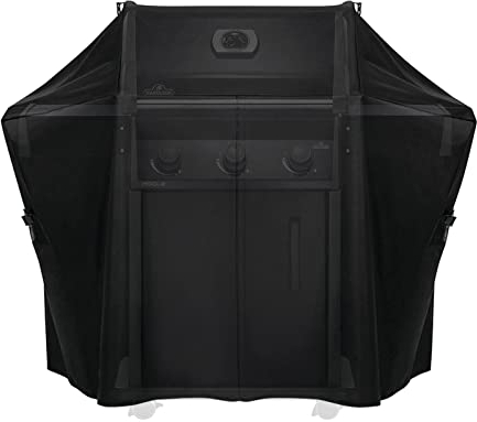 Grillabdeckung für Napoleon Rogue 425 Serie, robuste und wasserdichte Grillabdeckung für Napoleon Grillzubehör, schwarz