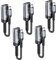 JSAUX USB C HDMI Adapter 5Pack, 4K USB Type C für Thunderbolt 3 auf HDMI Adapter Kompatibel mit iPhone 16 Pro/15, MacBook Pro/Air, Dell XPS 15, Samsung Galaxy Note 20/S20/S10/S9, Surface Pro 7-Grau