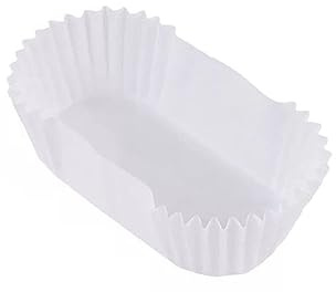Leadigol Oval Paper Baking Cups,Cupcakes Liners Baking Tools For Muffins Cupcakes Oval Mini Cake Mould Kitchen Supplies(white)