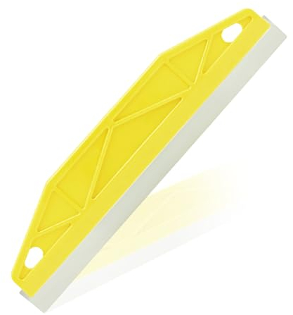 LINXINS Cutting in Tools for Painting,Paint Shield,Paint Guard, Paint Guard for Cutting in,12 Inch Stainless Steel Multipurpose Right Angle Tool for Cutting and Applying (Yellow)