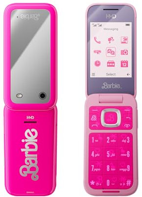 HMD Barbie Pink Mobile Flip Phone Débloqué