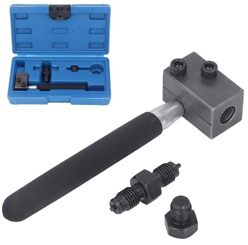 Flaconi Flaring Tool Kit Automotive,Brake Line Flaring Tool Kit, Double Flare Tool for Brake Lines,Brake Line Flare Tool,Brake Pipe Flaring Tool,Brake Tube Flaring Tool,Suitable for Most Cars,Trucks