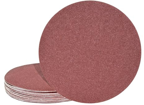 MioTools Fox Disques abrasifs auto-agrippants, 225 mm, p. Ponceuses à plâtre, Corindon normal (Lot de 25) G120