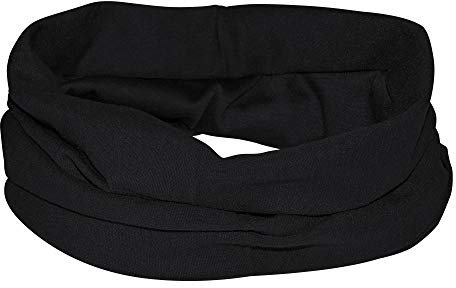 CN Outdoor Schlauchschal Mundschutz Schlauchtuch Schal Rundschal Multifunktionstuch Unisex (Schwarz)