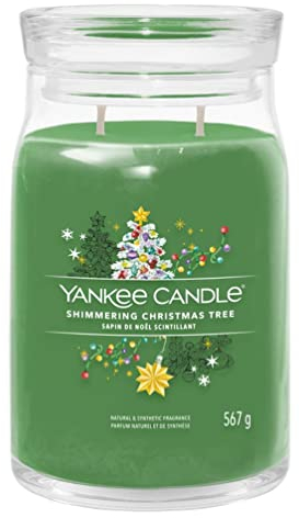 Yankee Candle Shimmering Christmas Tree Large Jar