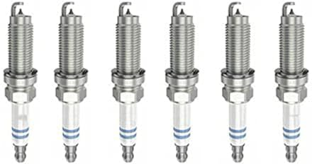 Toiumops Zündkerzen für Saab, für BMW E82 E88 E21 E30, 6 Stück Platin-Zündkerzen 0242236510, 12122158253