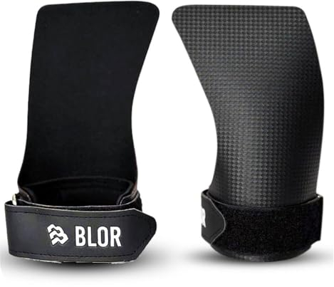BLOR The Rocks Hand-Grip Handprotektoren für Klimmzüge und Gewichtheben, ideal für Crosstraining und Calisthenics Optimaler Handschutz für Herren Damen (L/XL)