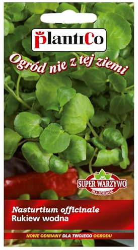 PlantiCo Cresson de fontaine 0,1g Graines Robustes Graines de Légumes Graines de Culture Serre Jardin Potager