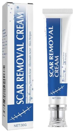 SUJEBKC 30g Crème Anti-Cicatrices,Creme Cicatrice,Aide à Réduire l'Apparence Des Anciennes Et Nouvelles,Traitement Des Pour Le Visage Et Le Corps,Réparatrice Pour Cicatrices,Césarienne,Chirurgie