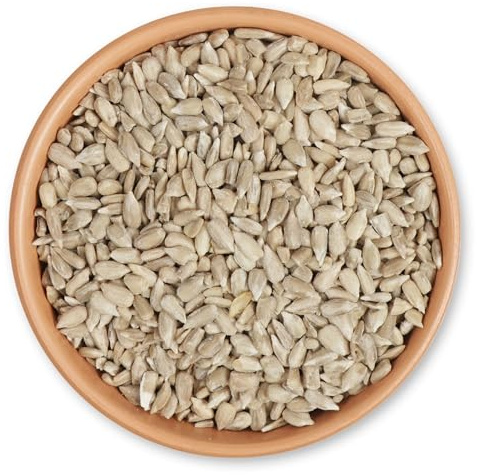 CJ Wildlife Sunflower Hearts Bird Food 20kg – Sunflower Seeds for Wild Birds – Husk-Free, Weed-Free Wild Bird Seed for Feeders and Ground Feeding