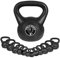 GORILLA SPORTS® Kettlebell - Einzeln 2kg - 20kg oder Set 17kg, 24kg, 30kg, 110kg, 113kg mit/ohne Ablage, Kunststoff - Kugelhantel, Kugelgewicht, Schwunghantel, Gewichten, Fitness, Krafttraining