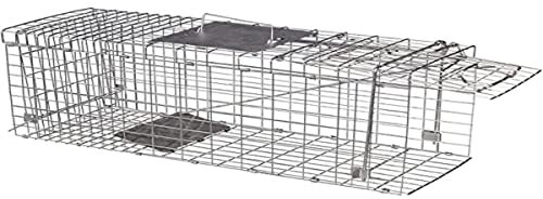 TODOPETS Jaula Trampa Plegable Mediana 23 X 66 X 26 cm