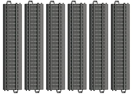 Märklin My World - 23180 Kunststoffgleis gerade 180 mm - 6 Schienen für Modelleisenbahn - langlebig & robust - Zubehör Erweiterung - ab 3 Jahre - Spur H0