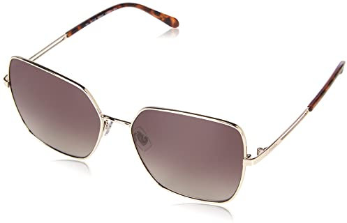 Fossil Unisex Fos 3132/g/s Sunglasses, 3YG/HA Light Gold, 57