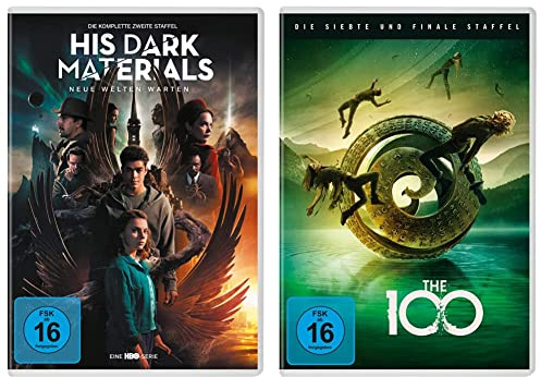 His Dark Materials - Die komplette zweite Staffel [2 DVDs] & The 100 - Die komplette siebte und finale Staffel [4 DVDs]
