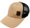 SABBOT Ezra Herren Snapback Cap, Damen Basecap, Outdoor Cap, Kappe mit Baumwolle und Elastan, Kappe, Modernes Design, Verstellbar, Atmungsaktives Netz (Beige)