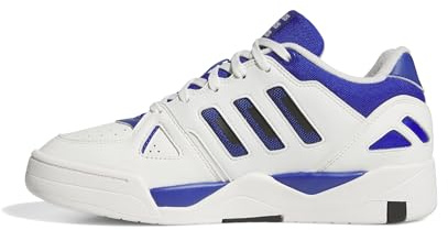 Adidas Uomo Midcity Low Shoes, Core White/Semi Lucid Blue/Core Black, 41 1/3 EU
