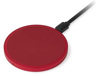LEXON POWERUP 15 W induktionsladdare för telefoner och QI-tillbehör (röd)