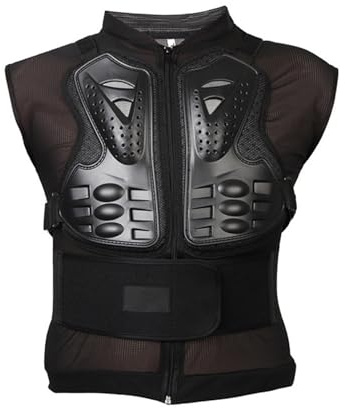 Chaleco protector para adultos adecuado para motocross, ciclismo, esquí, patinaje, motocicleta al aire libre, motocicleta, motocross, seguro, aventuras al aire libre, esquí, chaleco de protección de