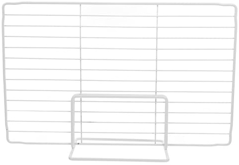 SOESFOUFU Séparateur en Fil de Fer pour Congélateur 22X36 CM Grille Métallique Résistante Accessoire de Rangement Réfrigérateur Organisation Pratique la Cuisine et Congélateur