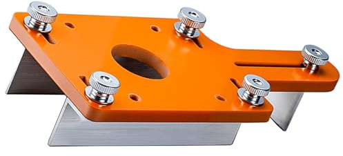 Inserto Per Tavolo Fresa Piastra Scanalata Staffa Spessore Regolabile Supporto Per Trimmer Migliora La Precisione Strumento Per La Lavorazione Del Legno Staffa Posizionamento Professionale