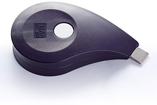 Prym 282701 Rollmaßband Ergonomics 60 inch, Pflaumenblau, Weiß
