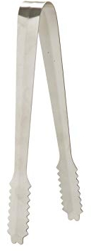 Vacu Vin Stainless Steel Ice Tongs, Silver