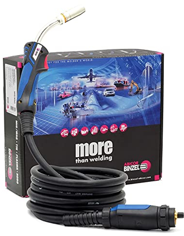Abicor Binzel™ EVO PRO Schweißbrenner Originalgriff MB25 MIG/MAG Eurostecker (4 Meter)