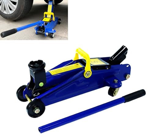 Hydraulischer Wagenheber 2,0T Rangierwagenheber für Auto, Van, Tragbarem Koffer, Einfache Bedienung