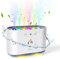GUPAY Luftbefeuchter für Schlafzimmer, Dynamischer Pick-up Mini Luftbefeuchter mit 6 Düsen 7 Farben LED-Lichtern, bis zu 32H, Ultra Leise Humidifier für Haus, Büro, Baby, Auto Abschaltung