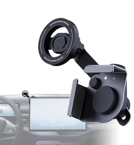Xvilmaun Soporte de soporte para coche, soporte magnético para teléfono para coche, soporte ajustable para salpicadero de coche, soporte para coche, como una ventosa para vehículo energético