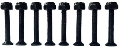 mophrati 8 Pieces Skateboard Screws Manual Repair Portable Longboard Screw Professional Fixing Repairing Replacement Part