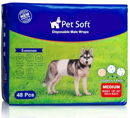 Pet Soft Engångsomslag för män (M-48)