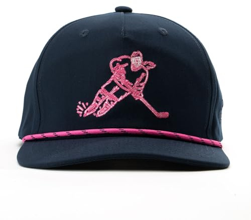 ChalkTalkSPORTS Hockey Rope Hat | Hockey Girl | Size Large