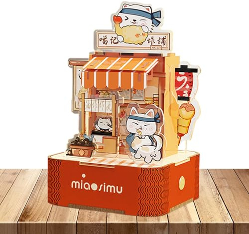 Puzzles,Puzzles - Lámpara de Mesa de de acrílico | Lámpara de Escritorio de Dormitorio, Kit de construcción de maquetas, luz Nocturna Linda para el hogar, el Dormitorio, la ta