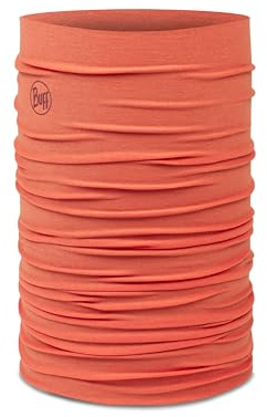 Buff Braga de cuello Original EcoStretch Hombre Mujer Adulto, Bufanda, Tubular, Multifuncion, Cuello y Cabeza, Correr, Caminar, Senderismo, Sostenible, Ligera, Talla Única, Rojo