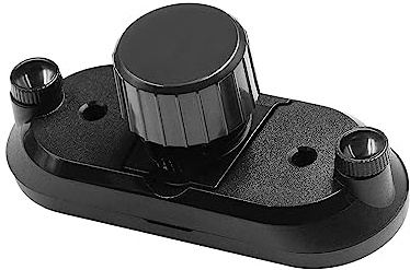 FytStycale Clip Portátil Soporte de Dispositivo de Sujeción de Bolsa Gadget de Manos Libres Fabricado en PP Adecuado para Viajes Actividades al Aire, Negro
