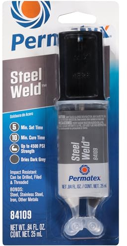 Permatex 84109 PermaPoxy 4 Minute Multi-Metal Epoxy, 0.84 oz.