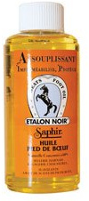 Entretien cuir moto Saphir Huile de pied de bœuf