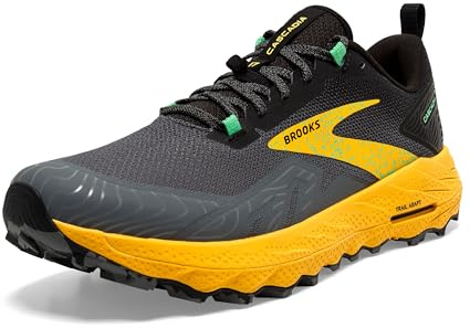 Brooks 1104031D333 Cascadia 17 Homme Lemon Chrome/Sedona Sage EU 41