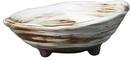 Happyyami Pot De Fleurs Vintage pour Plantes Succulentes Bol De Jardin Irregulier pour Intérieur Et Extérieur Décoration Naturelle