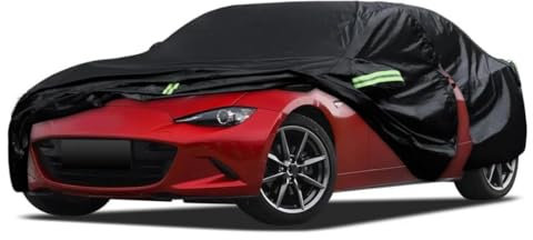 DZSQEGBX Cubierta Coche Personalizada para Mazda, para MX-5, para Miata, Impermeable Tipo Clima, Cubierta Exterior Completa, Protector contra El Sol Lluvia Y Nieve Fundas Antinieve Parabrisas