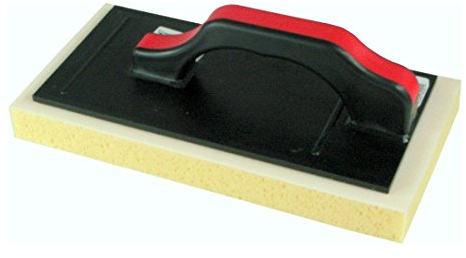 Hydro-Fliesenwaschbrett 300 x 150 x 35 mm, schwarz/rot, gerastert