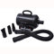 PawHut Profi Hundefön Tierfön Pet Dryer Flüsterfön Hundetrockner PVC Schwarz 40 x 16 x 20 cm