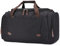 FANDARE Reisetasche Große Sporttasche Segeltuch Schultertasche Tote Handtasche Männer Weekender Tasche Kliniktasche Schwimmtasche Trainingstasche für Frauen Männer Crossbody Bag Schwarz