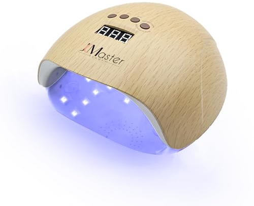 JCMASTER UV Lampe für Gelnägel, Led Lampe Nägel mit 4 Timing-Modi mit LED Display-Platte, Nagellampe für Gelnägel Finger/Zehennagel Nagel Trocknergerät passt für allgemein Menschen