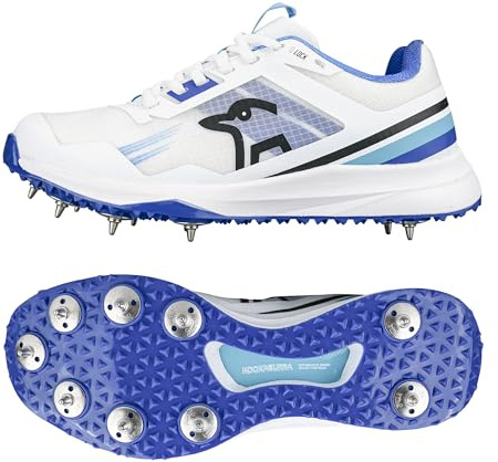 Kookaburra KC 2.0 Chaussures de Cricket à Crampons Bleu/Ciel 42