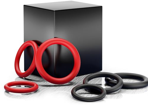 Premium Silicone Cock Ring for Men - Adult Sex Toys Enhances Sensation & Stamina, Flexible Penis Ring for Couples Pleasure.