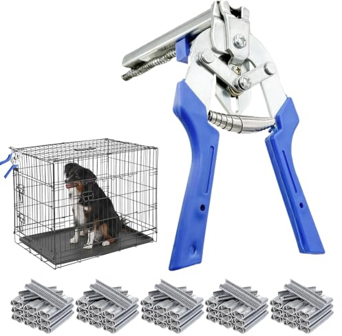 Attaches pour cages en fil de fer | Pince multifonction type M pour clôture - Dispositifs de serrage pour volière, automobile, travaux manuels, amélioration de la maison