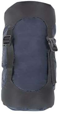 Yundxi Compression Stuff Sack, 8L/18L/25L/35L Lightweight Sleeping Bags Storage Compression Sack, More 40% Storage for Camping, Hiking, Backpacking Trip (Dark blue, 5L)